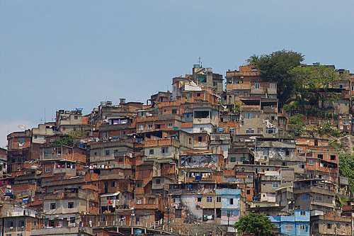 Armenviertel in Brasilien