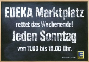 Gewinnspiel von Edeka in Waren Müritz