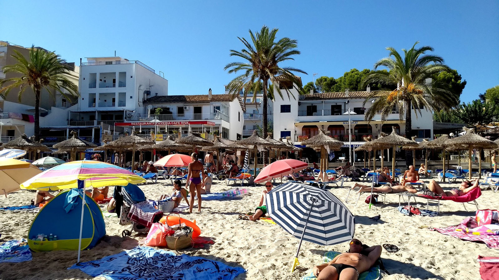 Sommer am Strand vom Mallorca