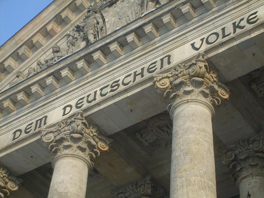 Bundestag Berlin Dem Deutschen Volke